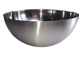 IKEA Stainless Steel Mixing Bowl: Salads, Pasta, Fruit, Vegetables 11" Diameter